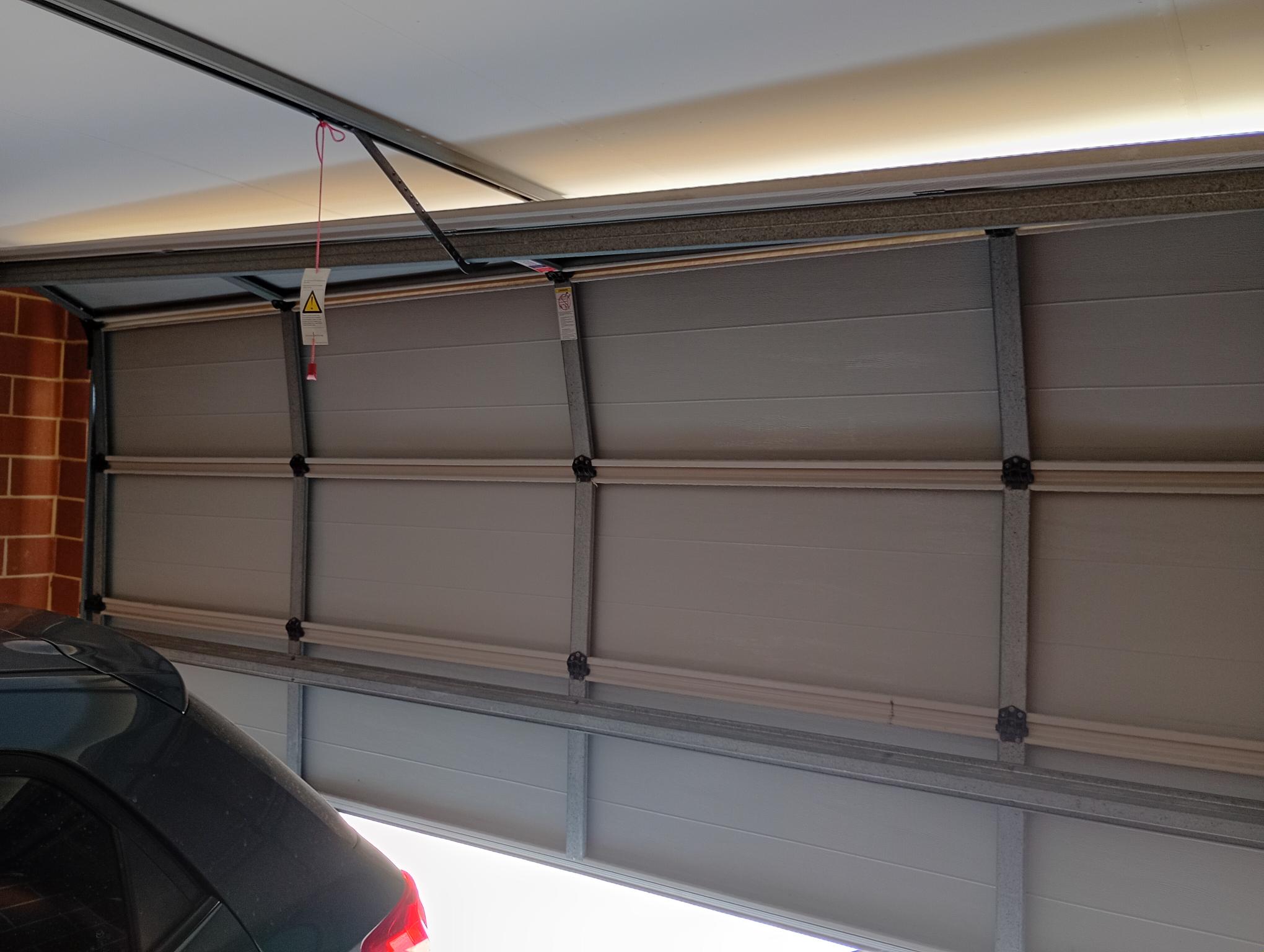 Door Off rail & Snapped cables
