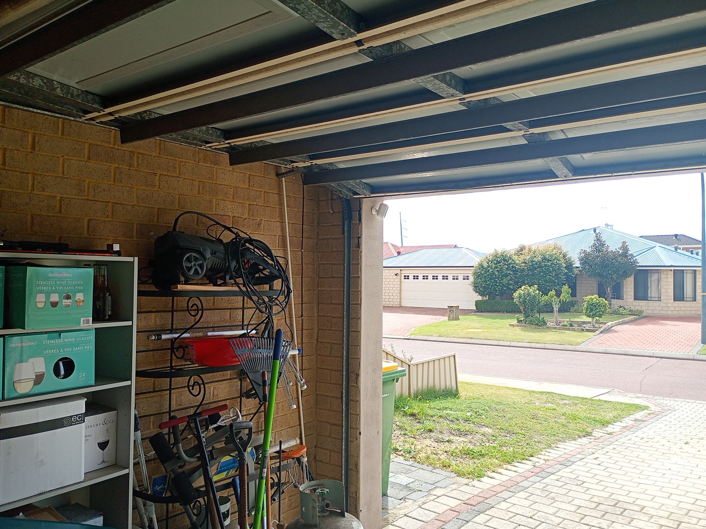 Door Off rail & Snapped cables